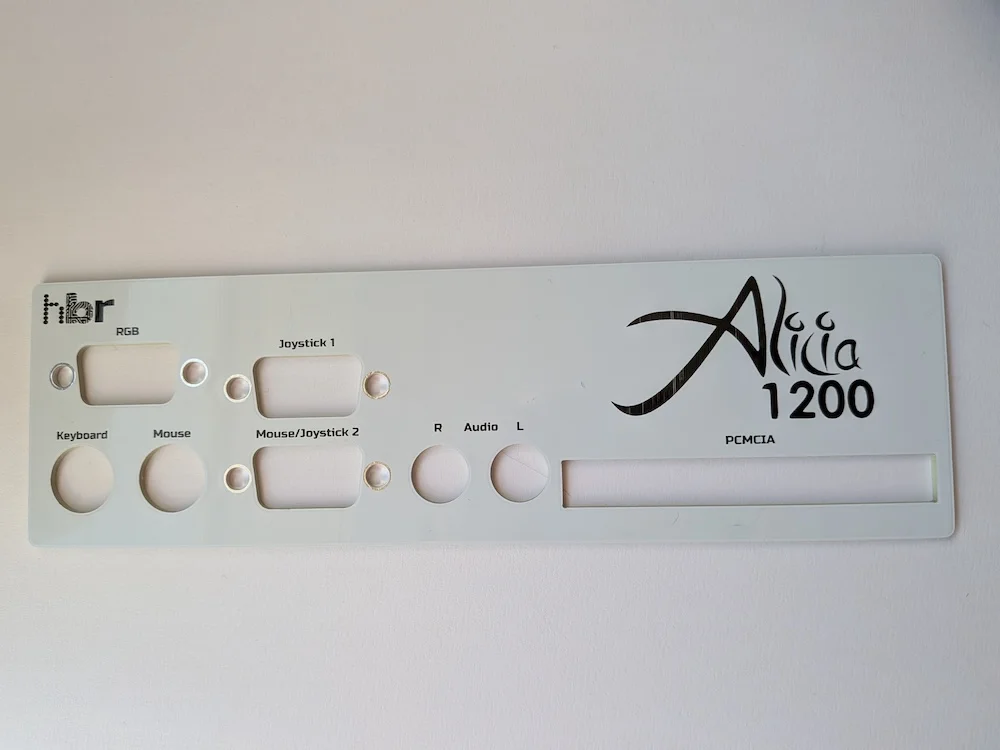 IO back panel PCB for Alicia
