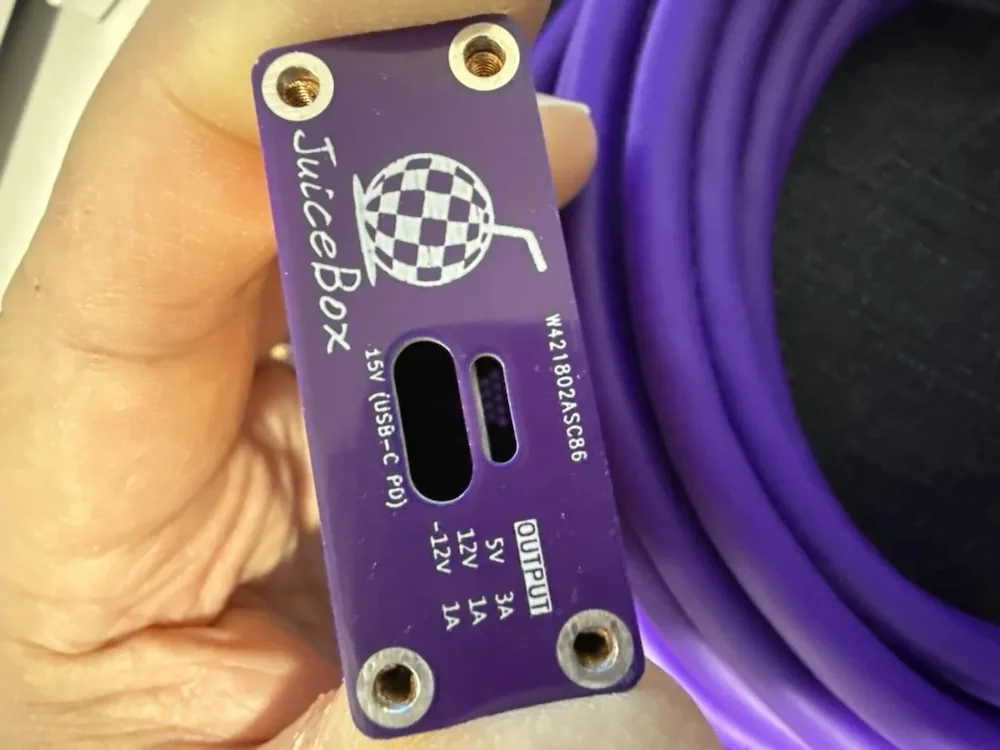 Amiga Juice Box USB-C power for Amiga