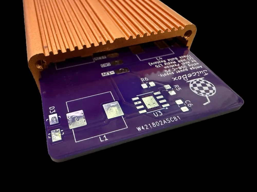 Amiga Juice Box USB-C power for Amiga