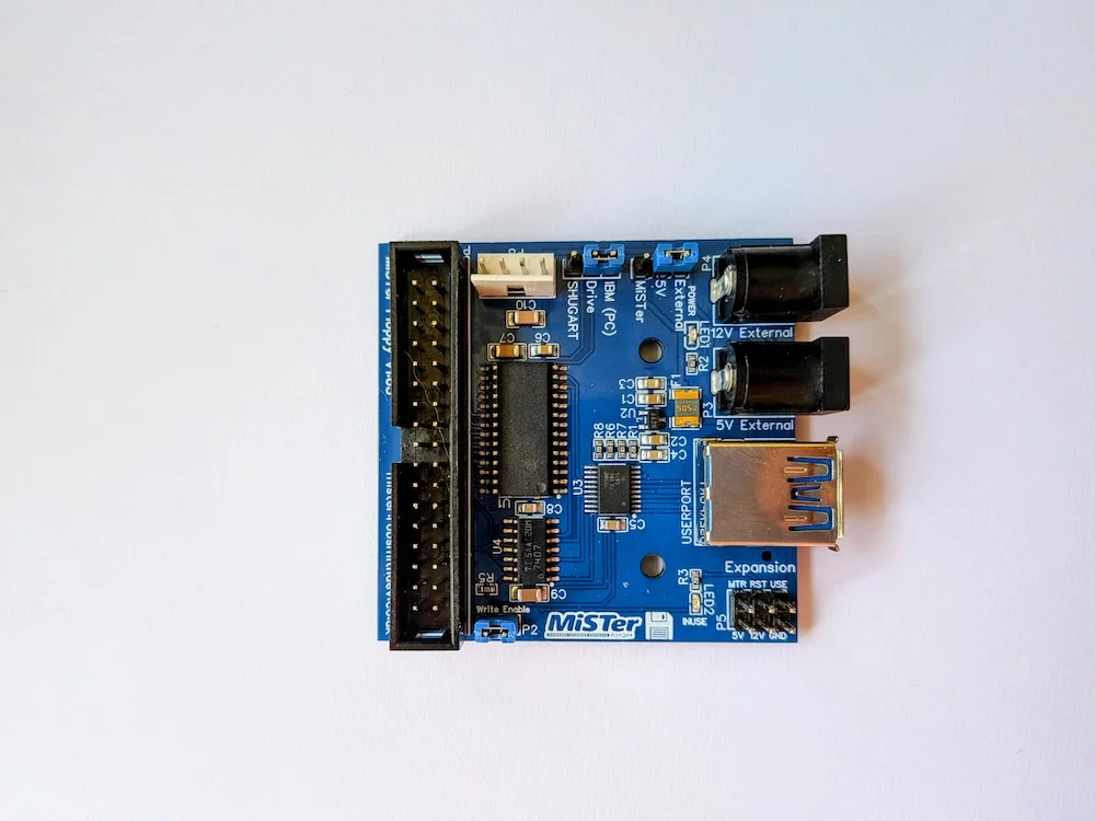 Mister Floppy for a real drive usage within MisterFPGA