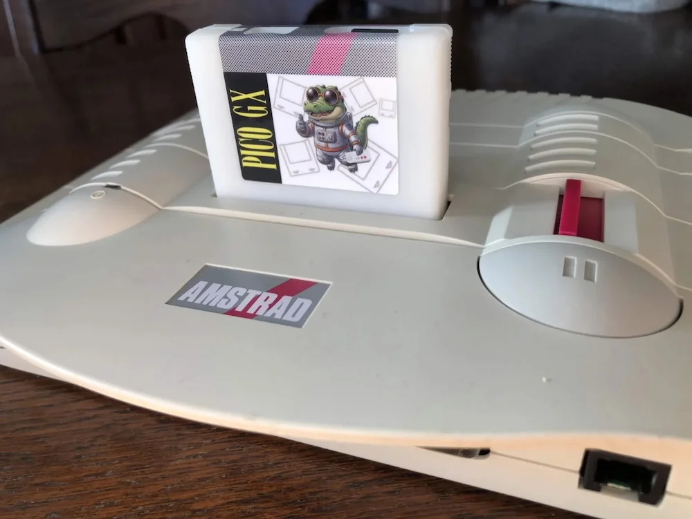 PicoGX Cartridge for the Amstrad GX4000 and Amstrad Plus range