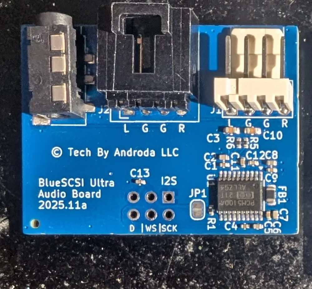BlueSCSI Ultra - Audio for Narrow/Wide - Assembled