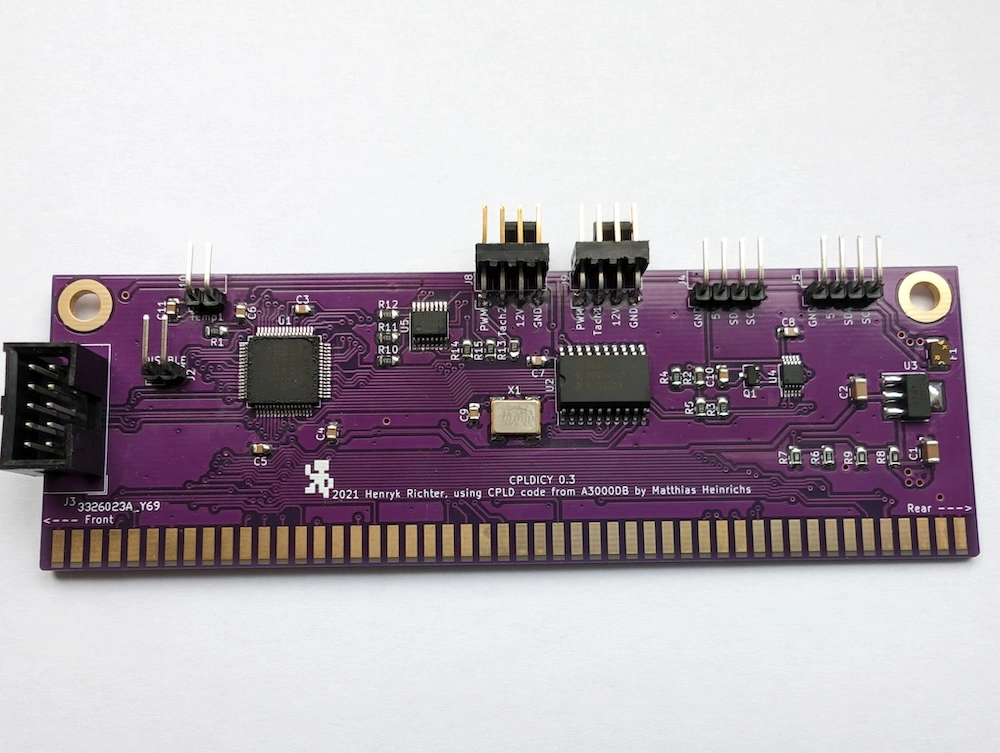 CPLDICY Zorro 2 I2C controller board - Fully Assembled