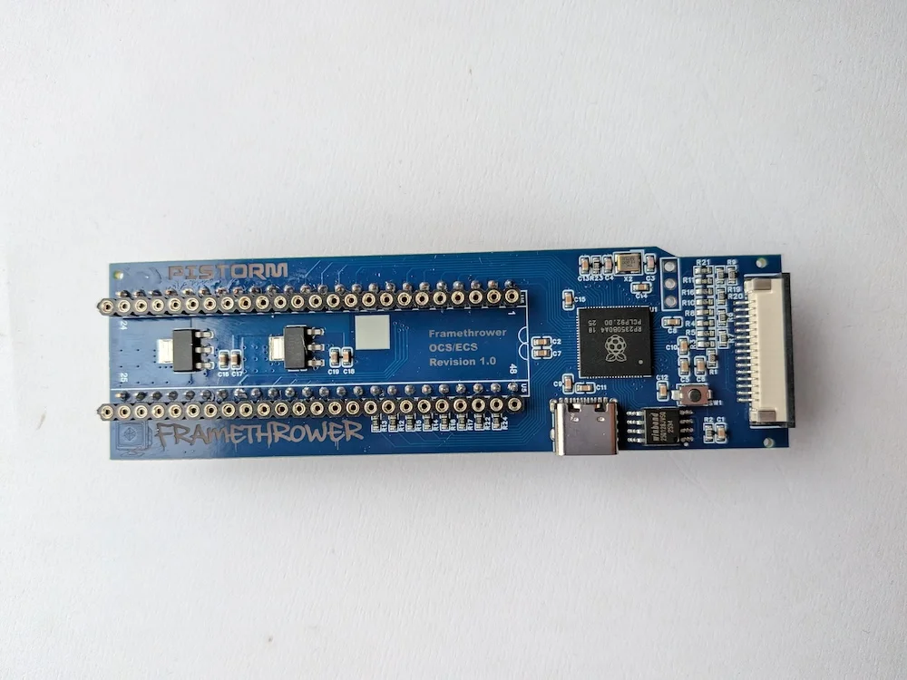 Framethrower for classic PiStorm Amiga 500/500+/2000
