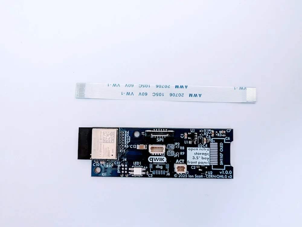 BlueSCSI Ultra - Front Panel - Assembled