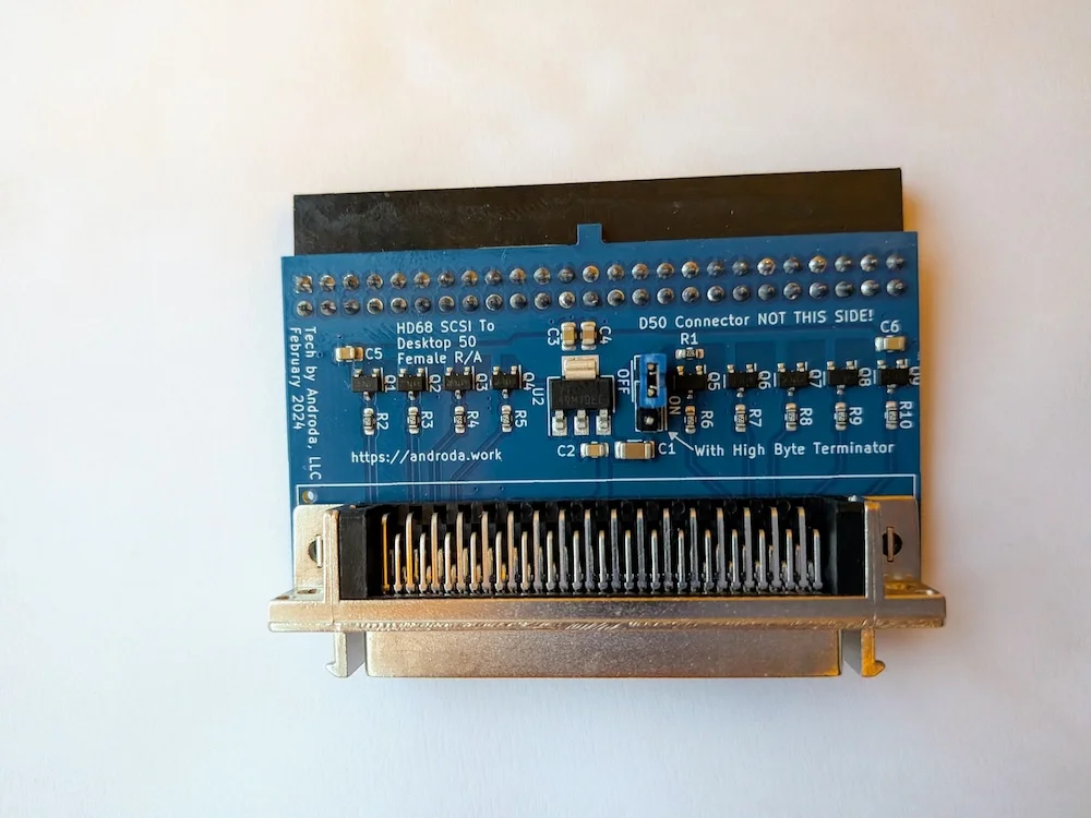 HD68 SCSI Adapter female to female