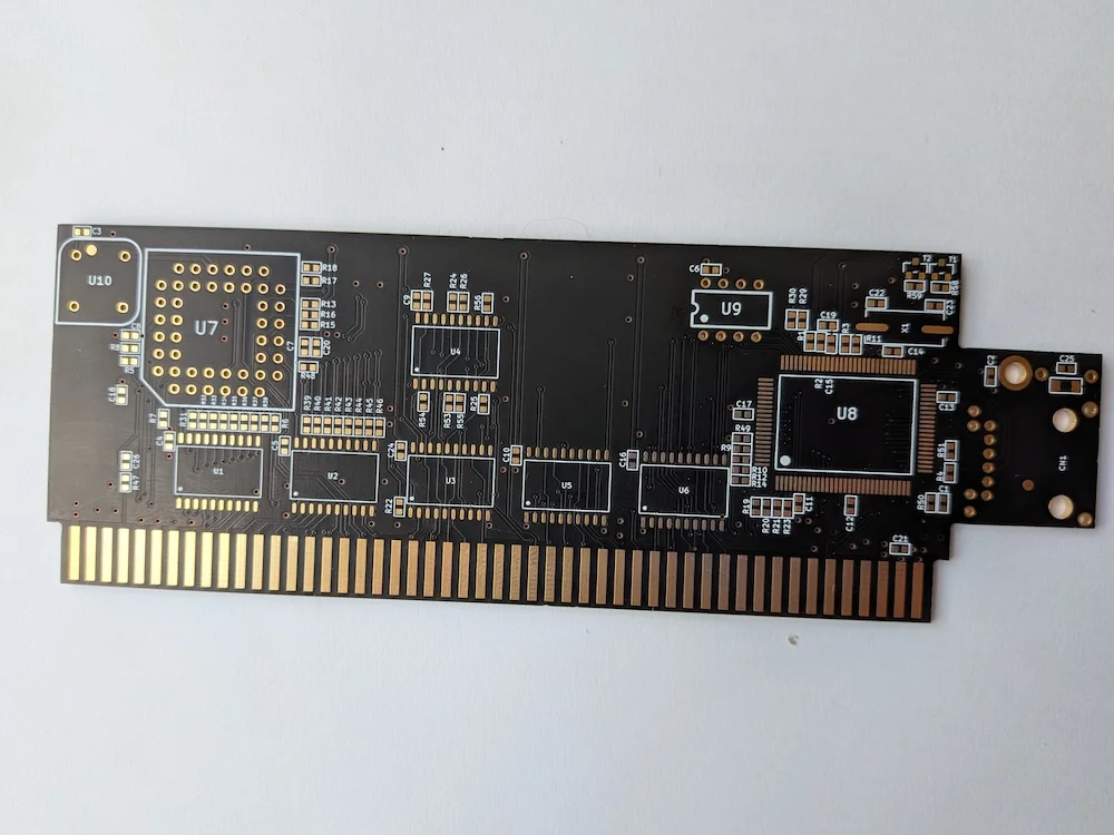 Black Network card PCB for Denise