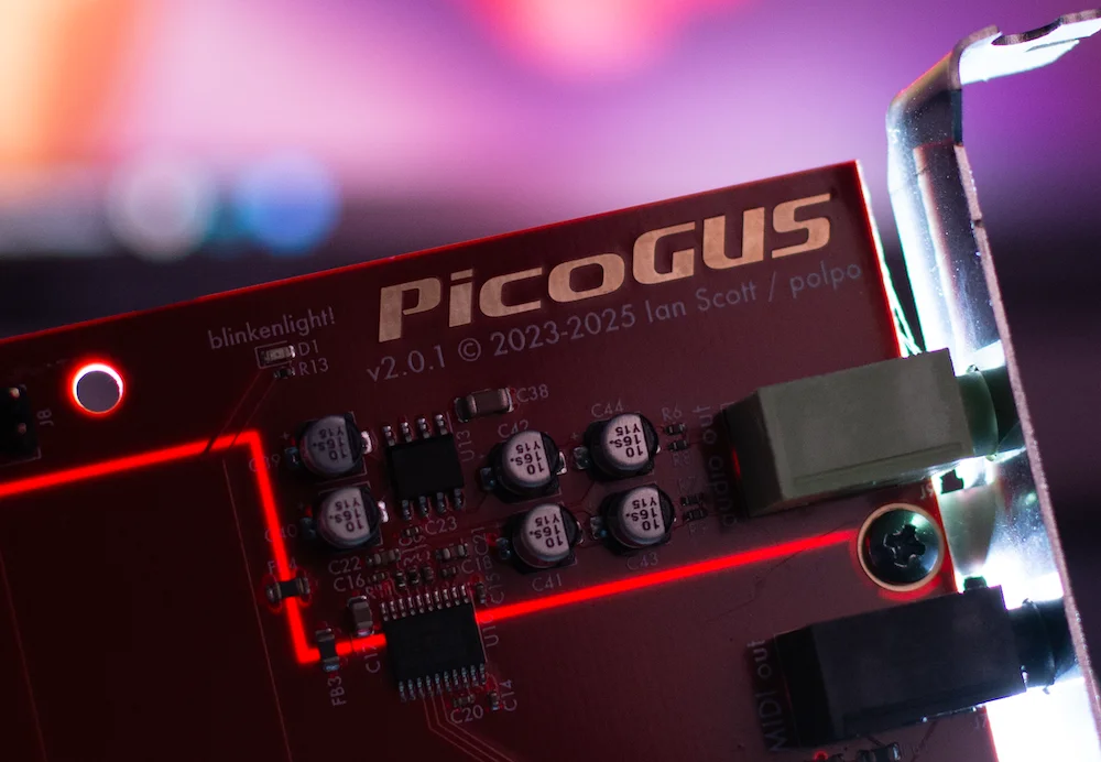 PicoGUS board UK - Fully Assembled