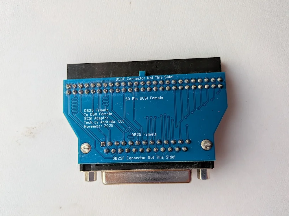 SCSI Adapter female to female