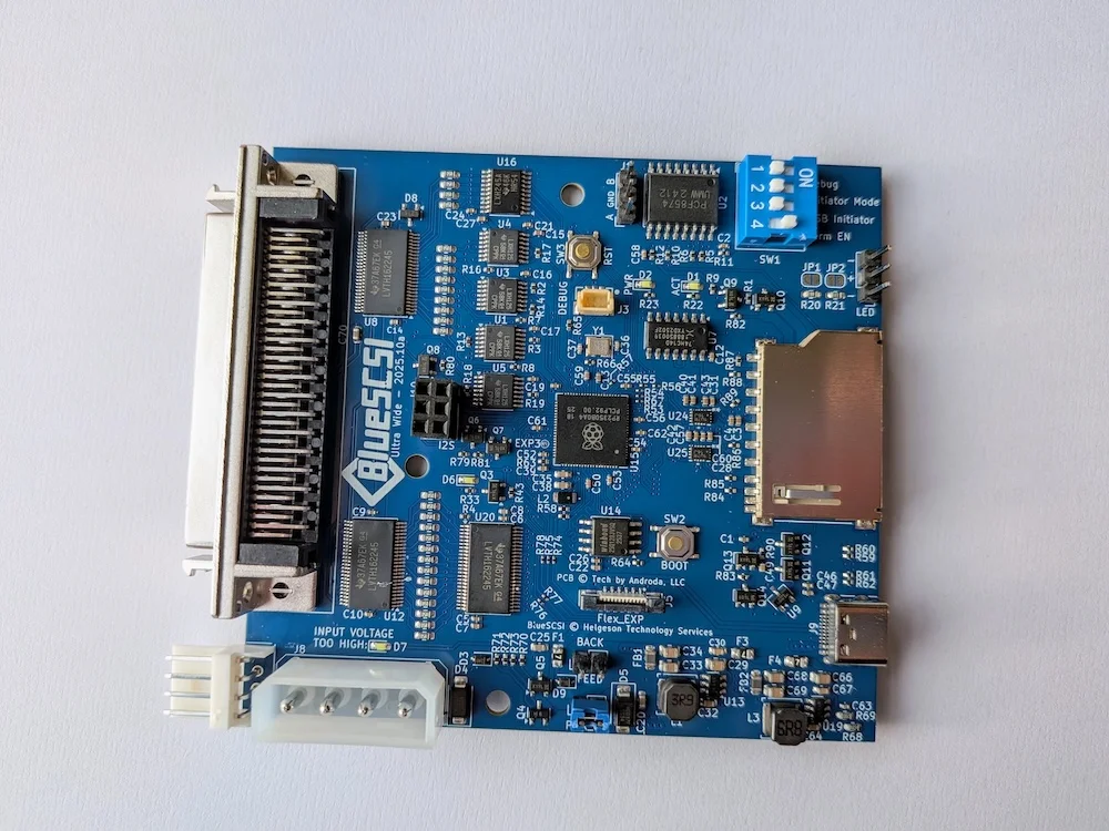 BlueSCSI Ultra - Wide 68 pin - Assembled